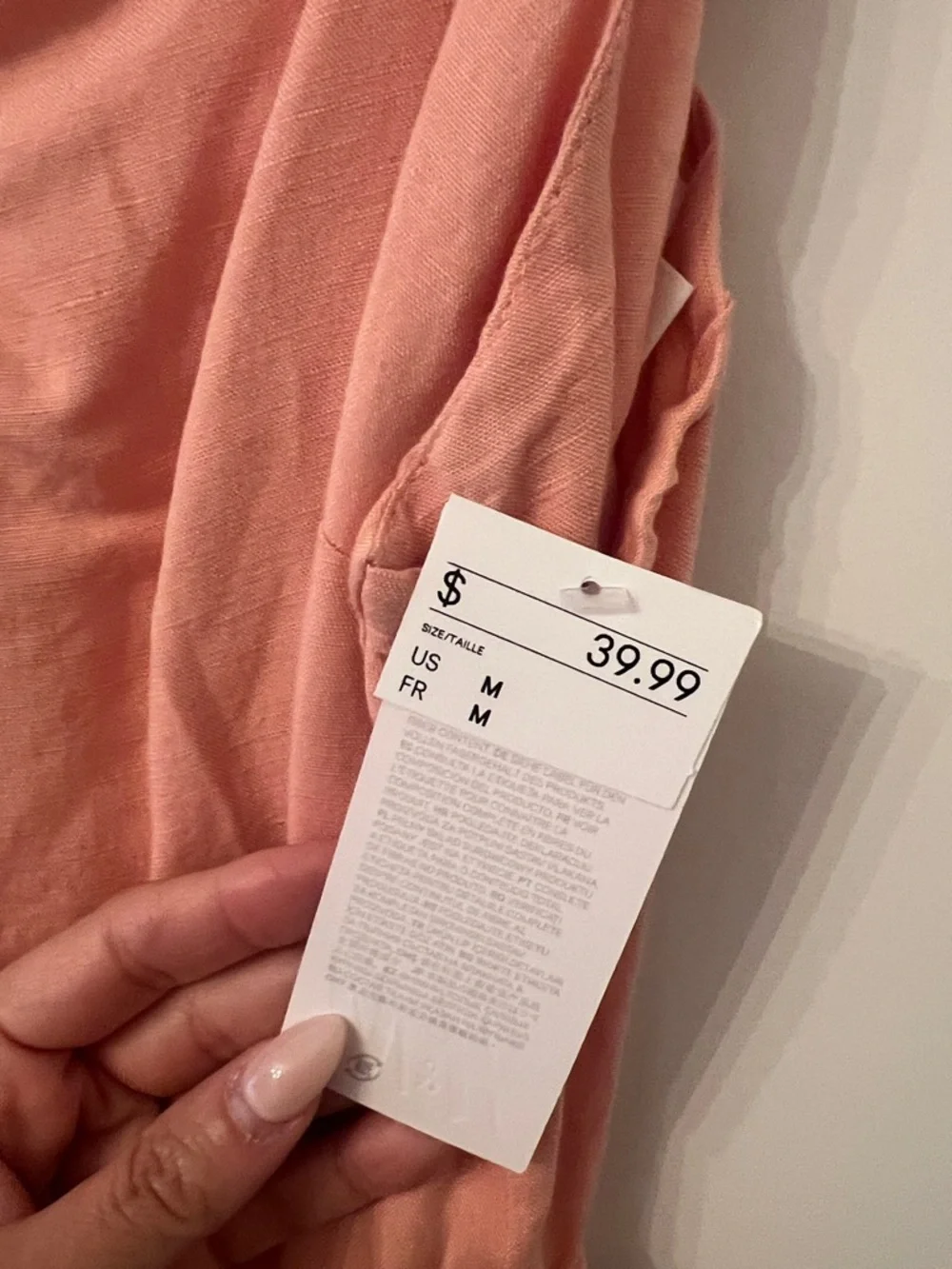 H&M Peach Tie-Waist Romper - Picture 6 of 6